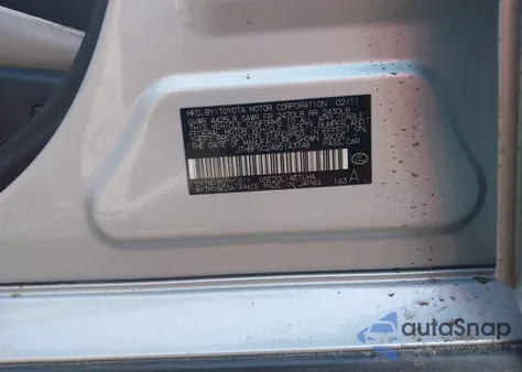 2011 Lexus Is 250 from USA, damaged, VIN JTHBF5C24B5143748